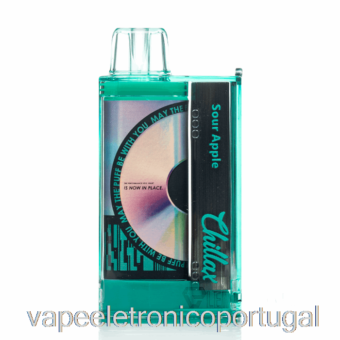 Vape Eletrônico Chillax 15000 Maçã Azeda Descartável